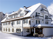 Gasthof Post Stanzach im Winter