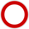 Fahrverbotszeichen